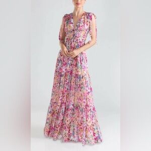 Shoshanna Zahra Floral Gown Size 0